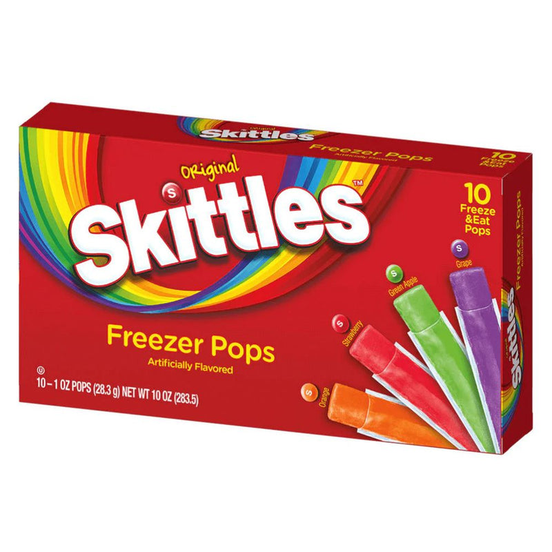 Confezione da 283g di ghiaccioli alla frutta Skittles Freezer Pops