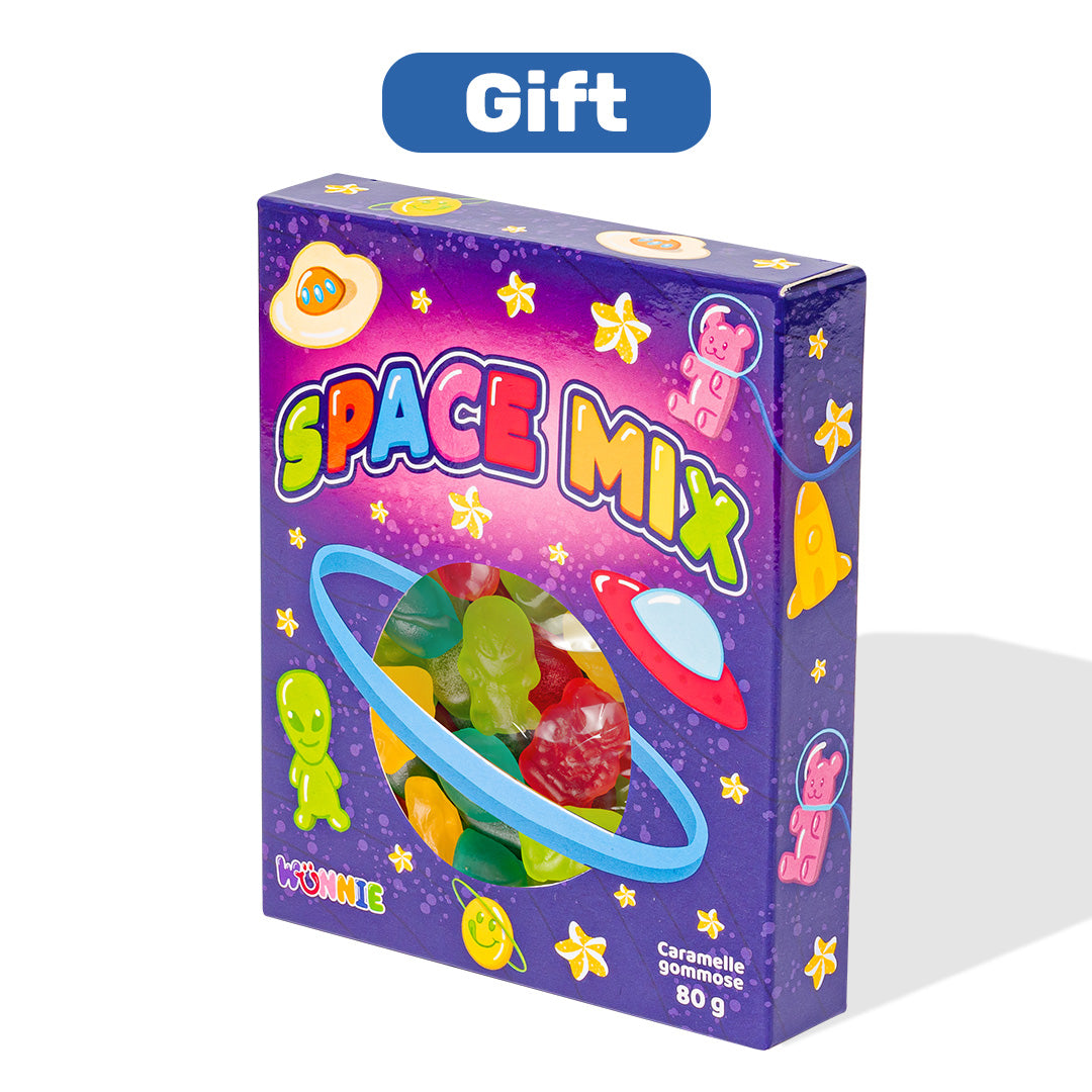 CandyVerse Édition Limitée par Wunnie, boîte de bonbons gélifiés à composer avec vos préférés 