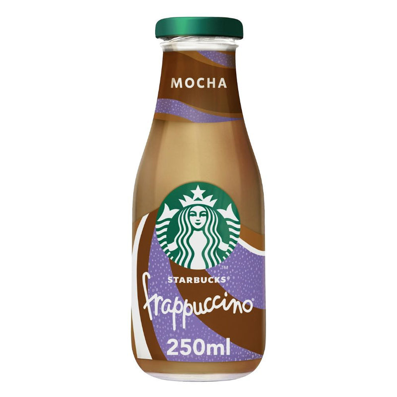 Starbucks Frappuccino Mocha, bevanda al latte e mocaccino da 250 ml 