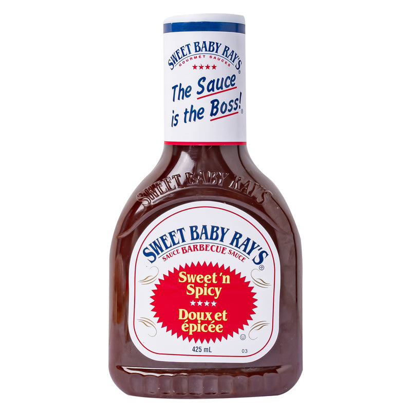 Confezione da 425ml di salsa Sweet Baby Ray&