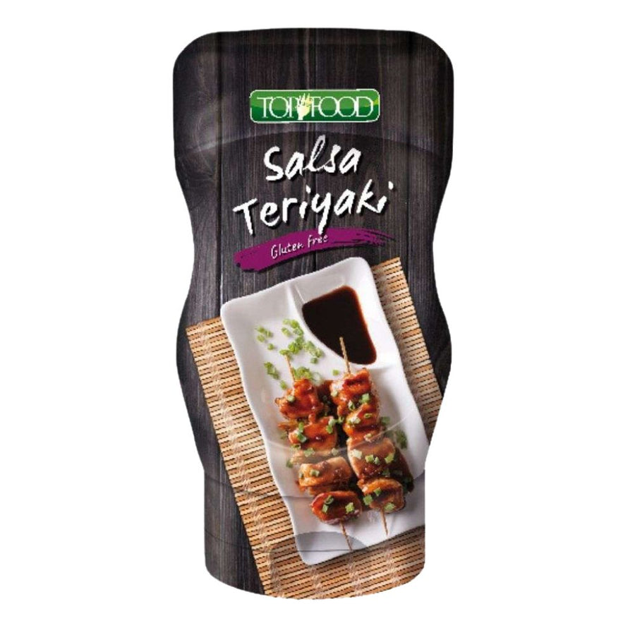 Confezione da 320g, salsa di soia con zucchero e Mirin Top Food.
