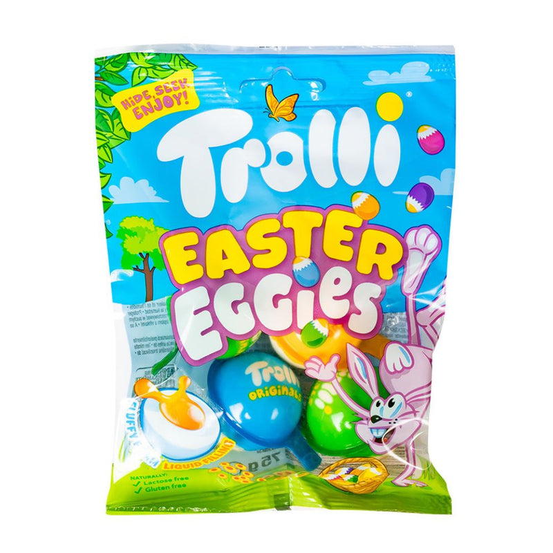 Confezione da 18,8g, caramelle gommose ripiene Trolli.