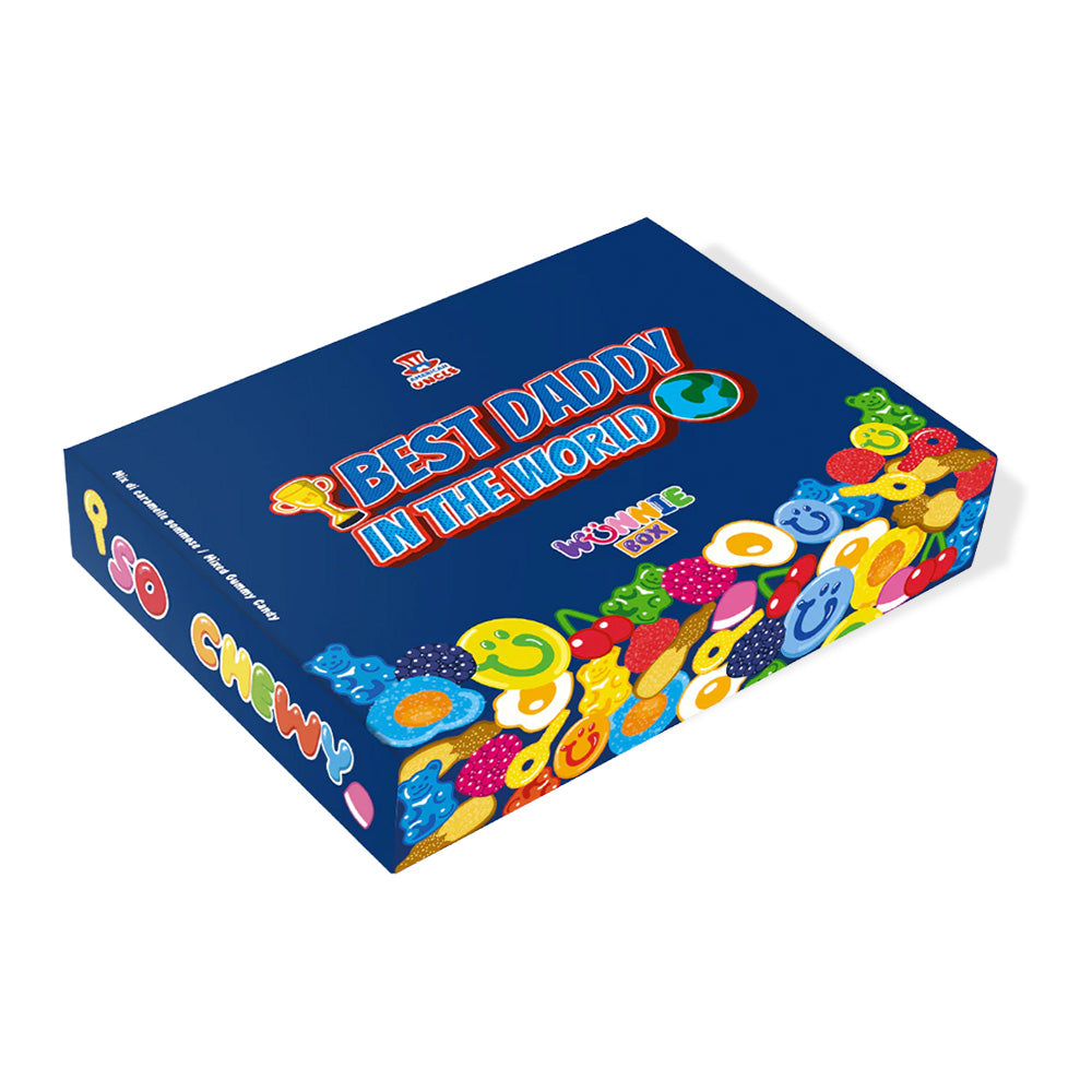Wunnie box “Meilleur Papa”, la Candy box à composer avec les bonbons gélifiés préférés de papa - 1 kg 