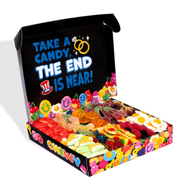 Wunnie box "Game over", la Candy box à composer avec les bonbons gélifiés préférés du marié - 1 kg 