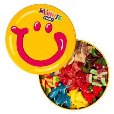 Wunnie Bucket, boîte de bonbons gélifiés à composer avec vos saveurs préférées - 2 kg (Wunnie Days) 