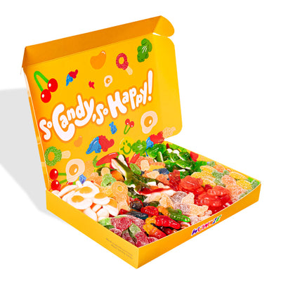 Scatola da comporre di caramelle gommose da 1kg Wunnie Box Smile