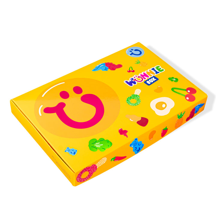 Wunnie box "Si Candy, Si Happy", boîte de bonbons gélifiés à composer avec vos goûts préférés - 1 kg 