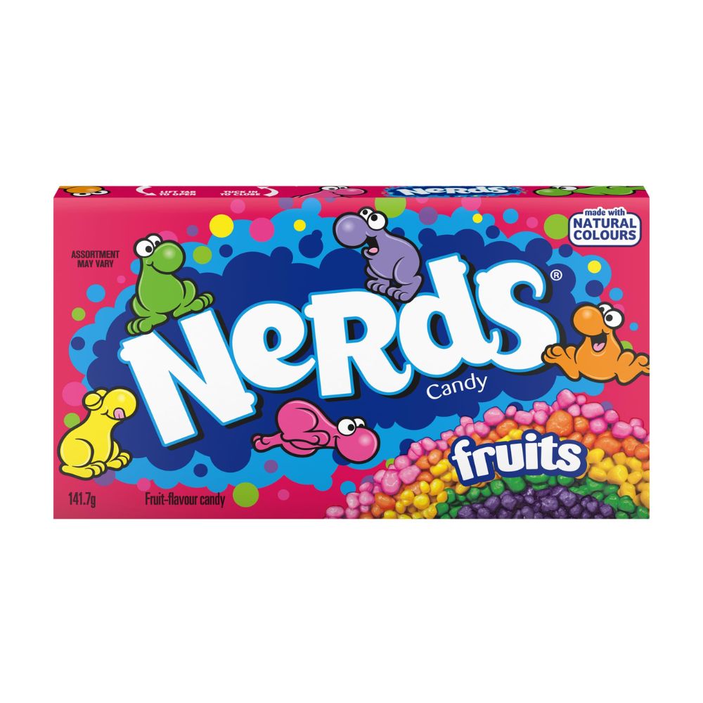 Wonka Nerds Rainbow, bonbons aux fruits de 141g 