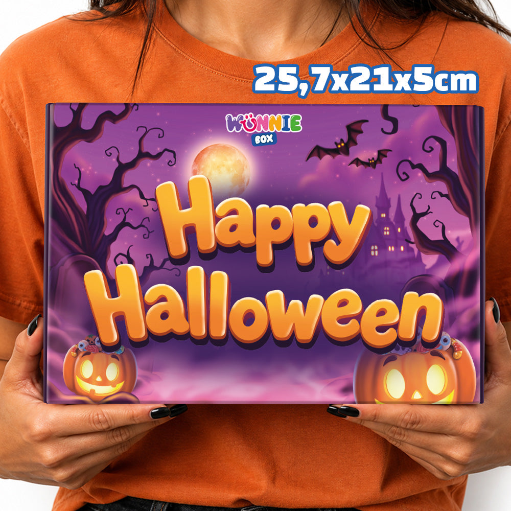 Wunnie box Special "Happy Halloween" Frankie, boîte de bonbons gélifiés à composer avec vos parfums préférés 