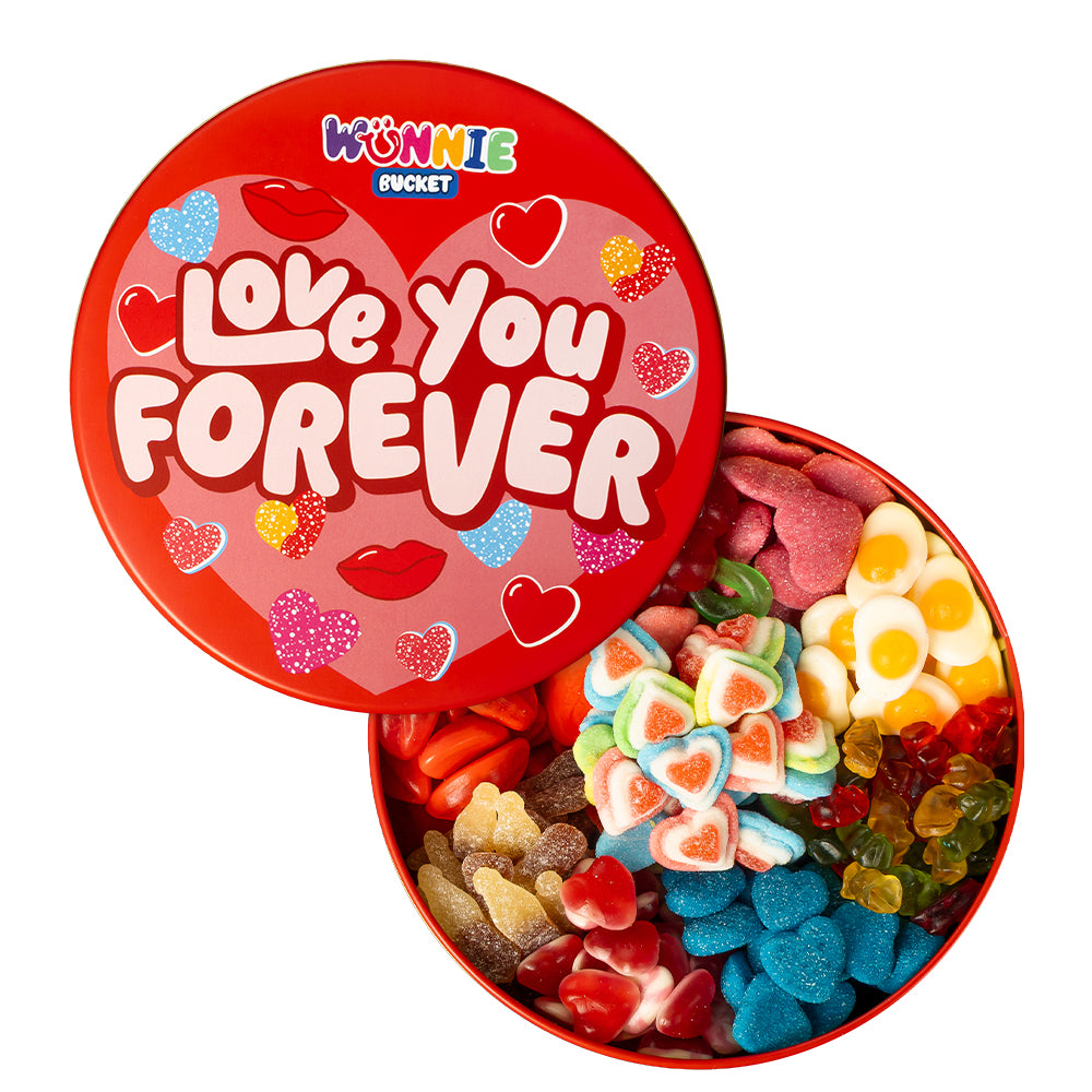 Wunnie bucket love you forever tappo