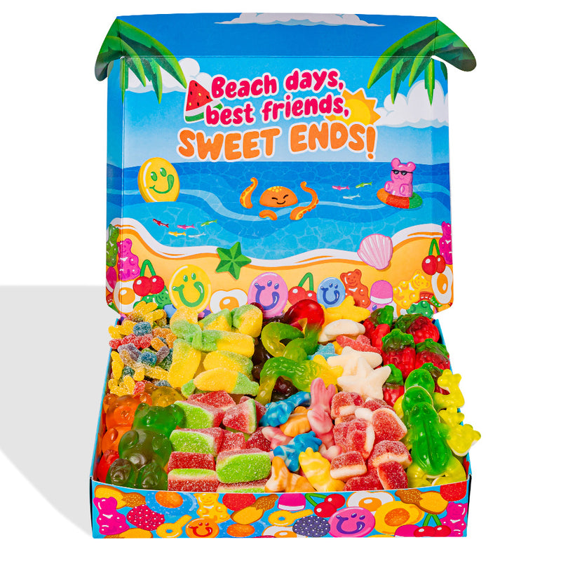 Wunnie box “It’s Summer Time”, boîte de bonbons gélifiés à composer avec vos saveurs préférées