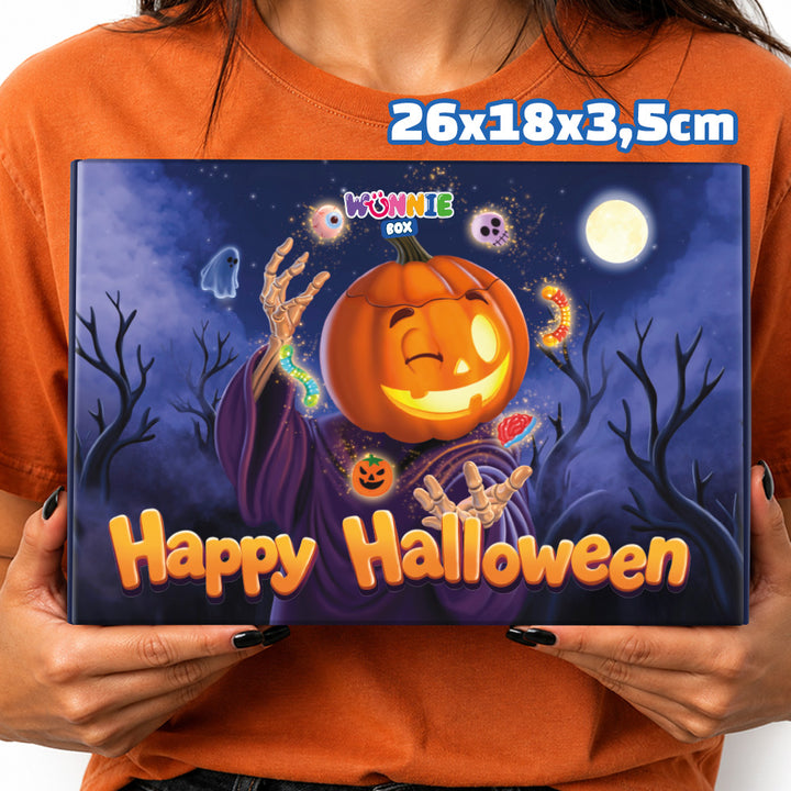 Wunnie Box "Happy Halloween", boîte de bonbons gélifiés à composer avec vos goûts préférés 