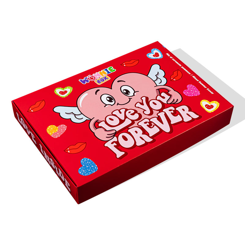 Wunnie box «Love You Forever», la Candy box à composer avec les bonbons gélifiés préférés de votre moitié - 1 kg 