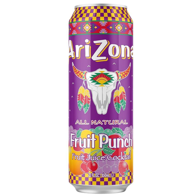 Confezione da 650ml di bevanda alla frutta Arizona Fruit Punch