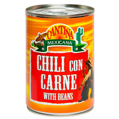 Confezione da 410g di fagioli alla messicana Cantina Mexicana Chili con Carne