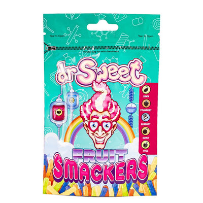 Confezione da 50g di caramelle alla frutta Dr. Sweet Fruit Smackers