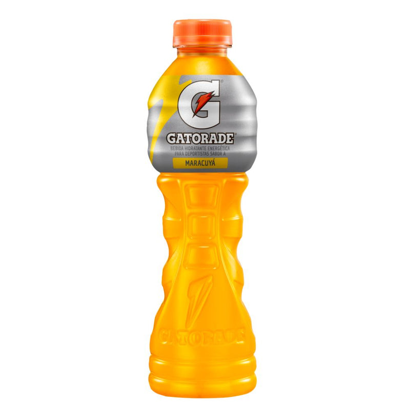 Confezione da 500ml di bevanda energetica alla Maracuya Gatorade Maracuya