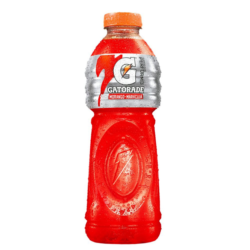 Confezione da 500ml di bevanda energetica alla fragola e al maracuya Gatorade Fresa y Maracuya