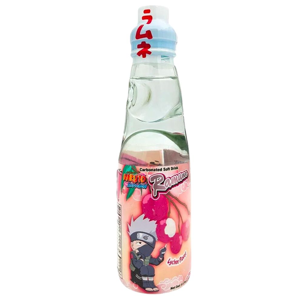 Kakashi Ramune Lychee, boisson au goût de litchi de 200ml 