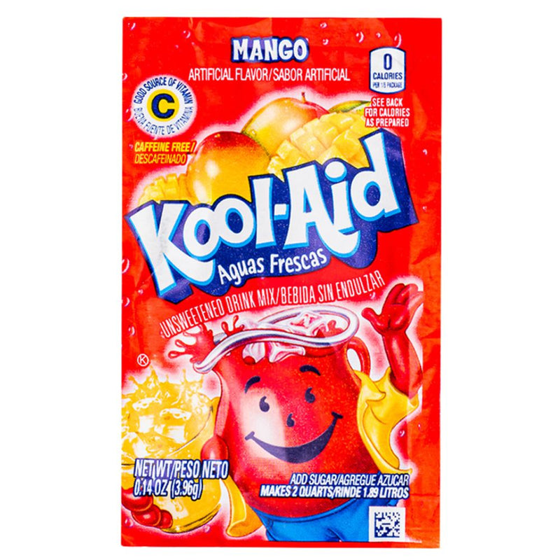 Confezione da 4g di preparato per bevande al mango Kool Aid