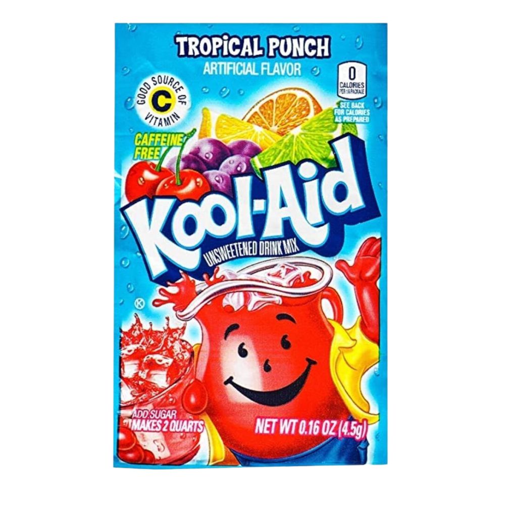 Kool Aid Tropical Punch - préparation pour boissons aux fruits ...