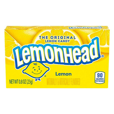 Confezione da 23g di caramelle al limone Lemonhead