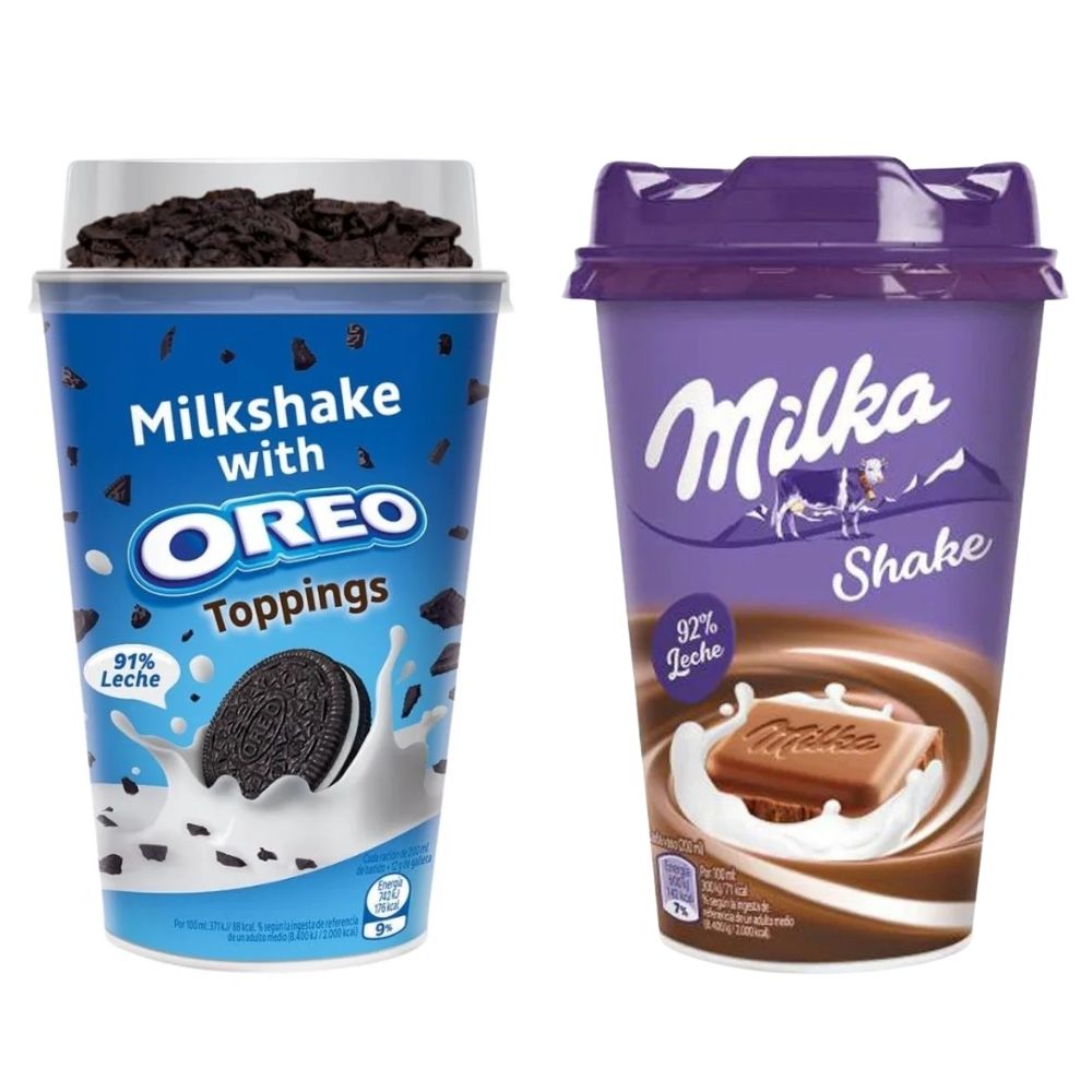 Milka Milkshake 200ml + Oreo Milkshake 200ml 