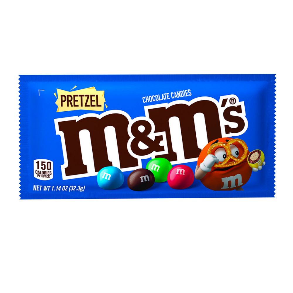 M&M’s Pretzel - dragées au chocolat saveur bretzel de 32g – American Uncle