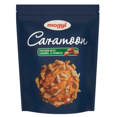 Confezione da 70g di popcorn con caramello e arachidi Caramoon