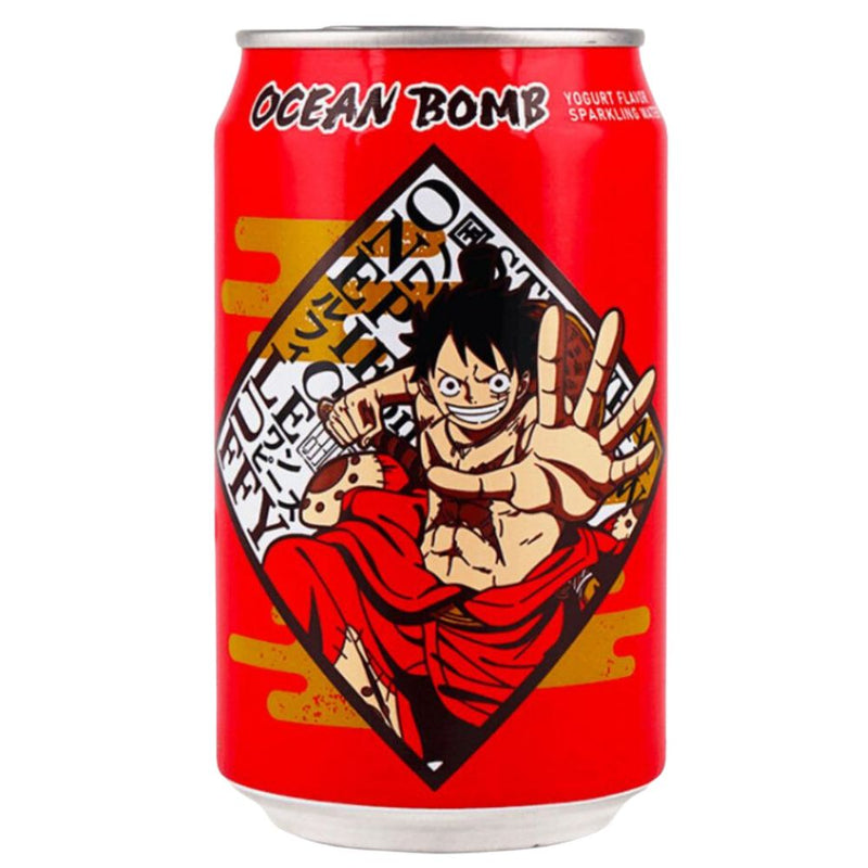 Confezione da 330ml di bevanda a gusto di yogurt Ocean Bomb Luffy 