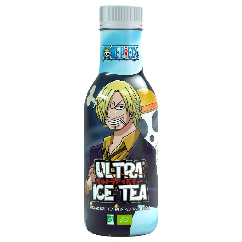 Confezione da 500ml di tè ai frutti rossi One Piece Sanjii