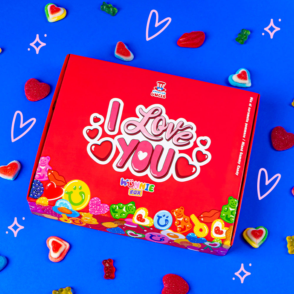 Wunnie box I love you more than candy chiusa