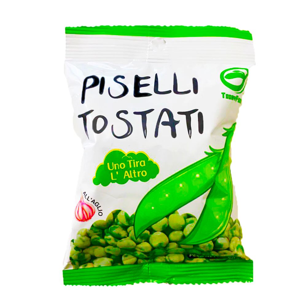 Today Food Toasted Peas Garlic Flavor, pois chiches grillés à l'ail de 50g 