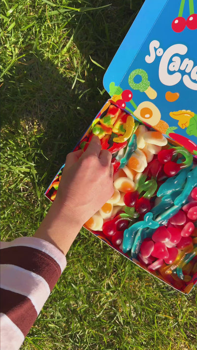 Caramelle gommose pizze e cuori