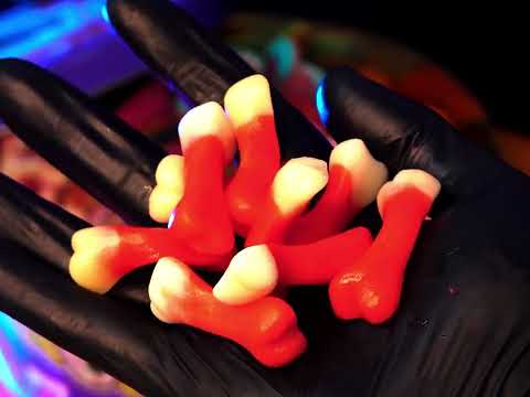Wunnie Bucket "Joyeux Halloween", boîte de bonbons gélifiés de 3kg à composer avec vos saveurs préférées 