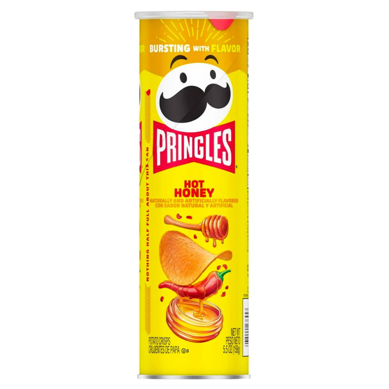 Confezione da 156g di patatine piccanti al miele Pringles Hot Honey