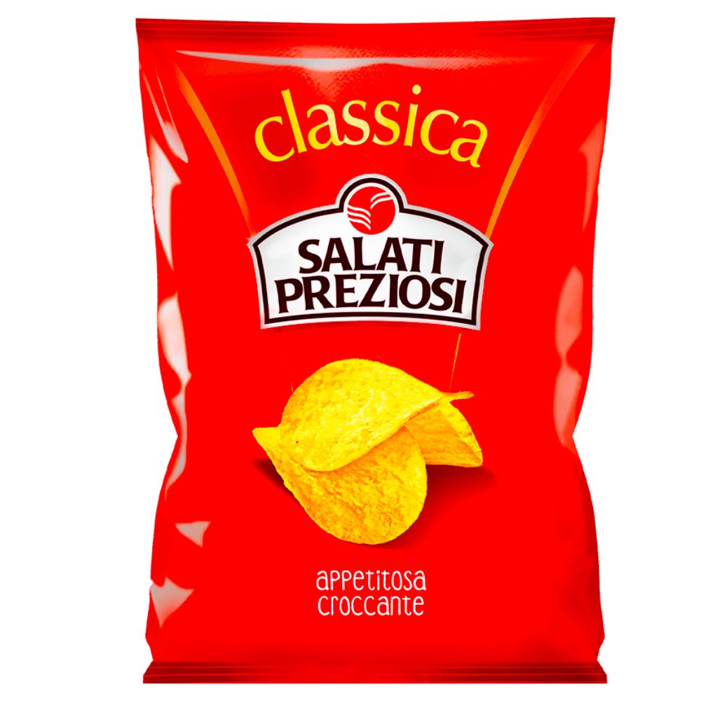 Salati Preziosi Classica, chips classiques de 150g 