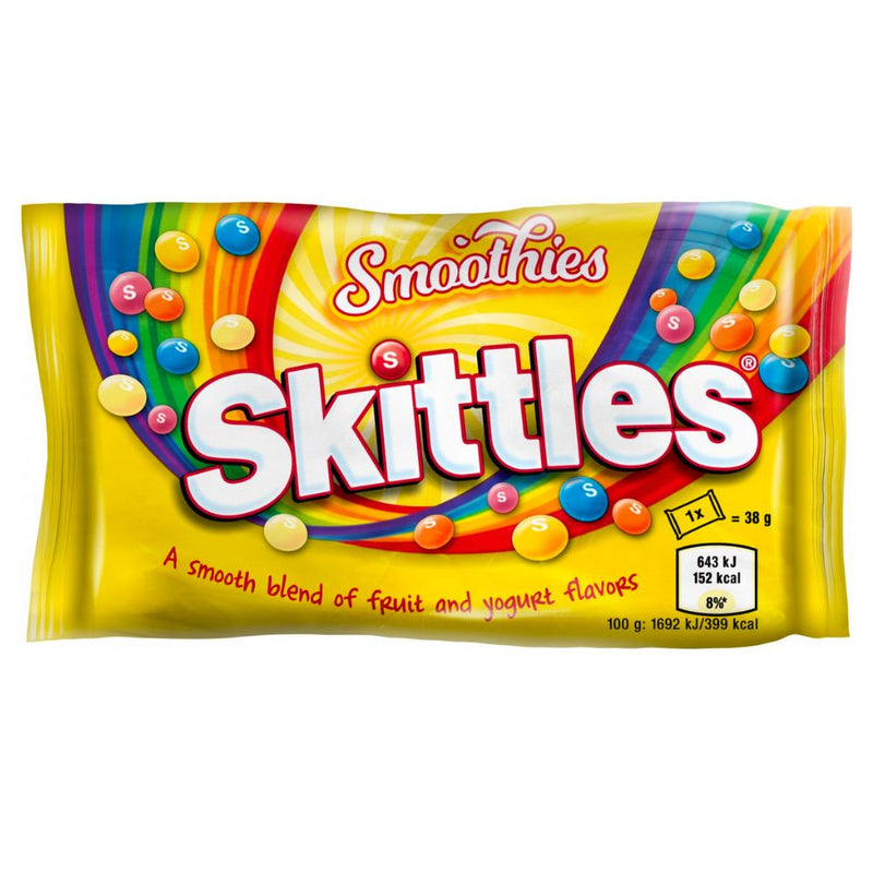 Confezione da 38g di caramelle alla frutta Skittles Smoothies