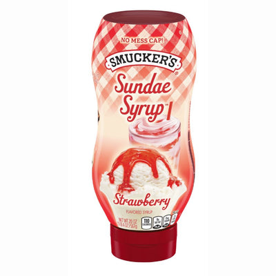 Confezione da 567 di topping alla fragola Smucker's Squeeze Strawberry