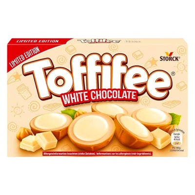 Confezione da 125g di cioccolatini al cioccolato bianco e nocciole Toffifee White Chocolate