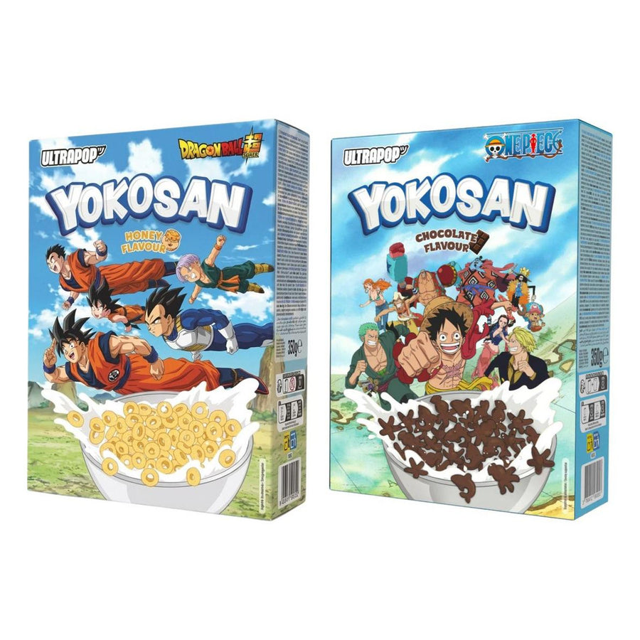 Kit ULTRA POP, 2 céréales de petit-déjeuner au goût miel et chocolat