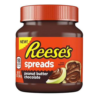 Reese's Peanut Butter Chocolate Spreads, crema spalmabile al burro d'arachidi e cioccolato al latte da 368g (1954231713889)