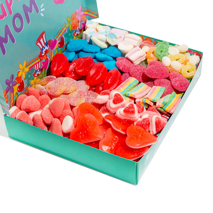 Candy Box - Super Mom Edition de 1kg à la surprise + Cadeau Maman Box 