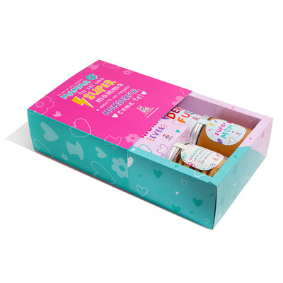 Snack Box - Mom Edition + Mom’s Gift Box + Candy Box - Super Mom Edition de 1kg surprise