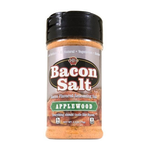 J&D's Applewood Bacon Salt, confezione di aroma al bacon grigliato affumicato con legno di melo da 70g (4045503922273)