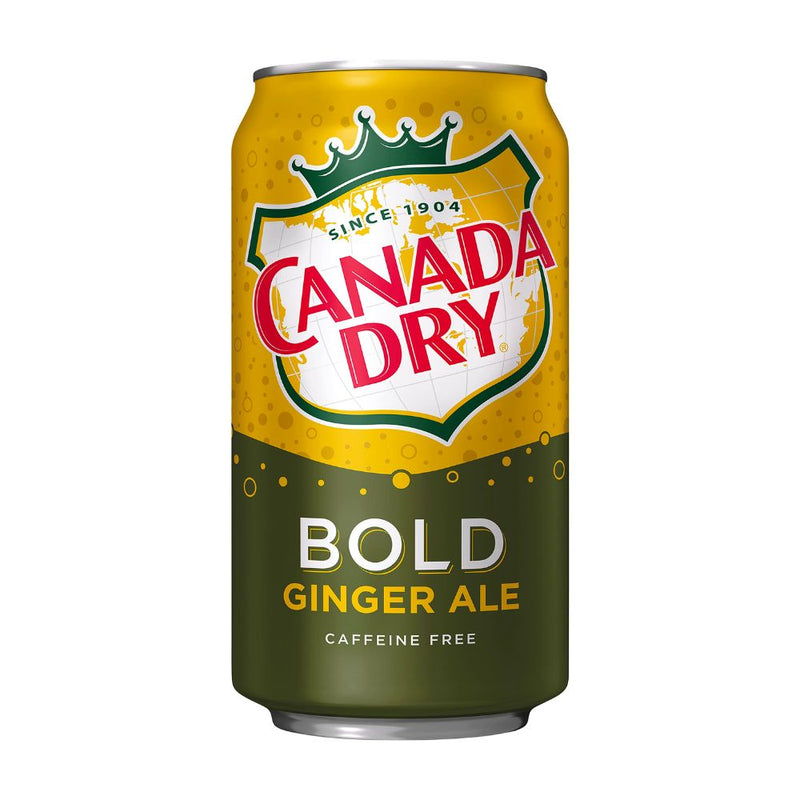 Confezione da 355ml di bevanda allo zenzero  Canada Dry Bold Ginger Ale