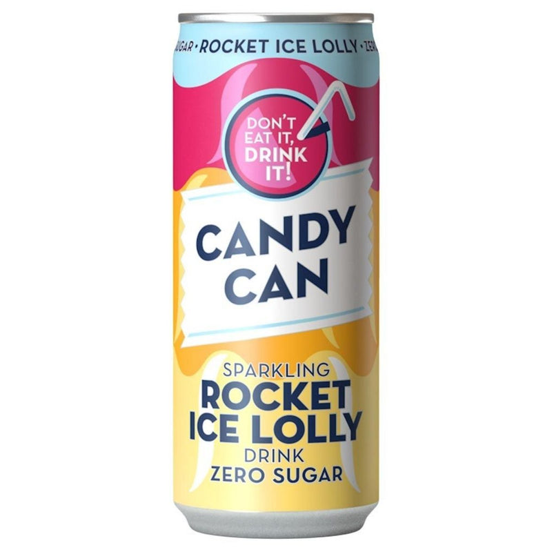 Candy Can Rocket Ice Lolly 330ml