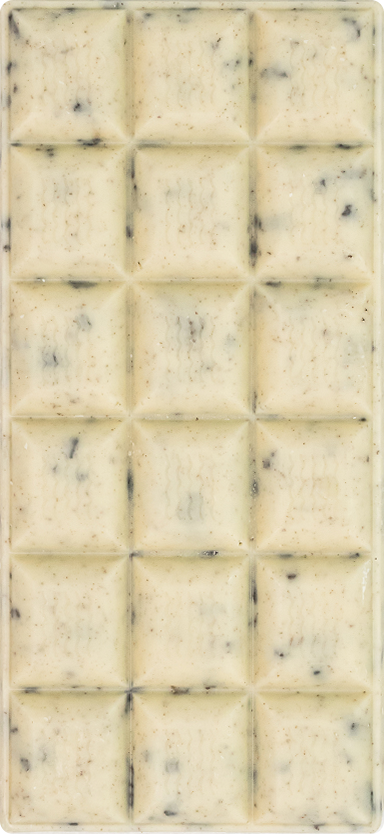 ChocoLetter Cookies & Cream, tablette de chocolat blanc artisanal avec morceaux de biscuit de 100g