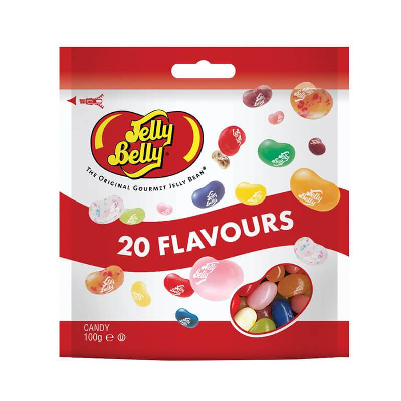 Jelly Belly 20 Flavours, caramelle alla frutta da 70g (1954227683425)
