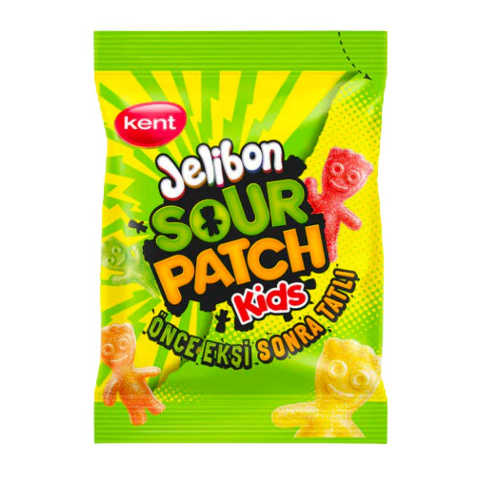 Jelibon Sour Patch Kids, bonbons acidulés aux fruits de 160g 